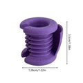 Yarn Guide Ring Knitting Thimble & Crochet Finger Guard Knitting Finger Guard PLUSH Purple