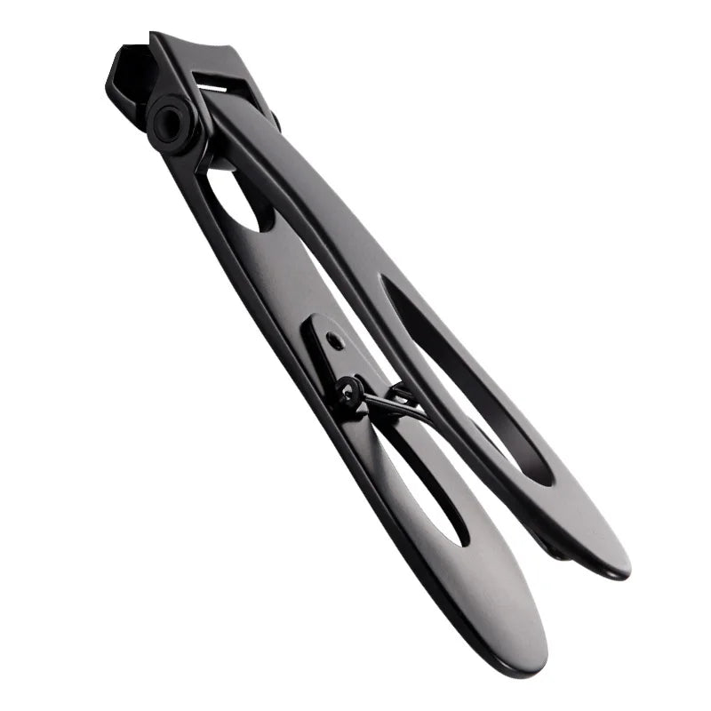 Heavy Duty Wide Jaw Nail Clipper – Alloy Blade & Storage Box Nail Clipper PLUSH Large Black