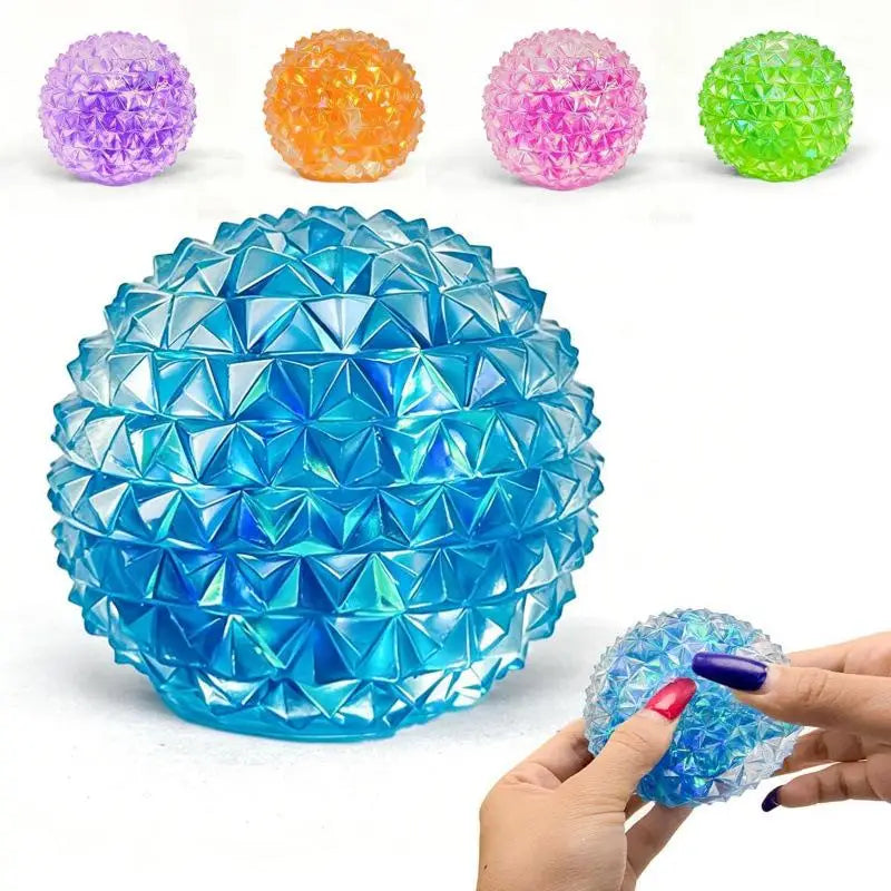 Texture Ice Ball Squeeze Fidget Toy – Kids & Adults Gift Fidget Squeeze Toy PLUSH style 3