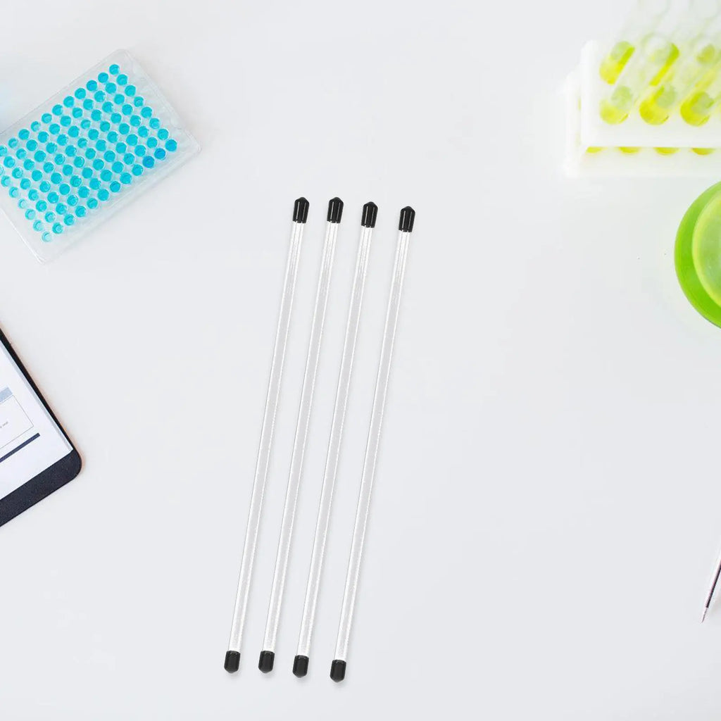 10pcs Clear Plastic Storage Tubes with Lids | Lab & Bead Organizer Plastic Storage Tubes PLUSH