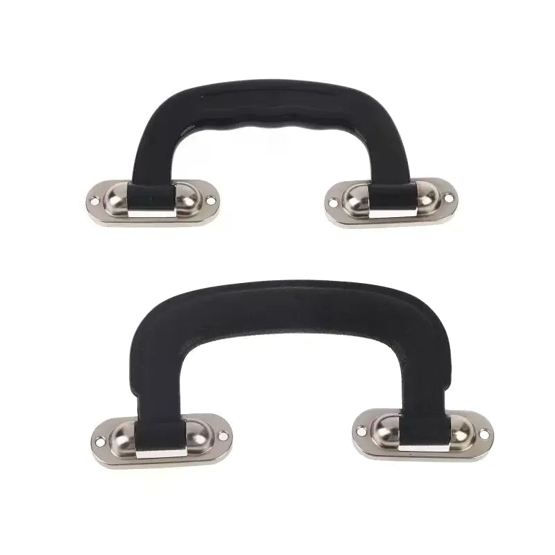 2PCS Black Plastic Replacement Carrying Handle Grip for Cases Replacement Case Handle PLUSH