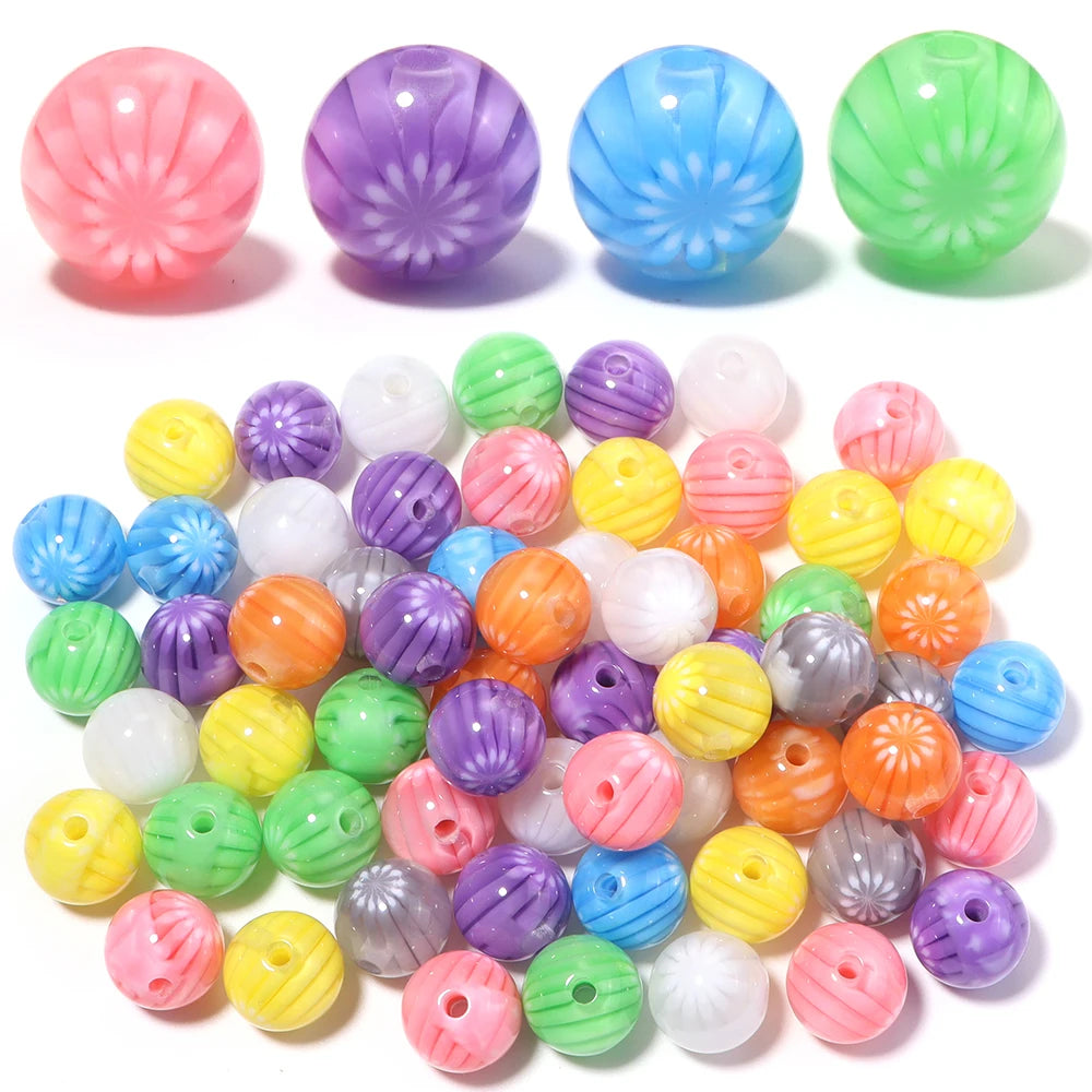 10pcs Watermelon Resin Beads 16mm – DIY Jewelry Making Resin Jewelry Beads PLUSH