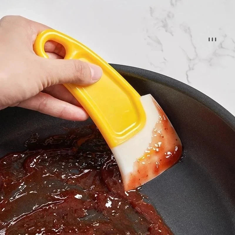 Silicone Kitchen Scraper & Cleaning Spatula – Eco-Friendly Kitchen Scraper Spatula PLUSH