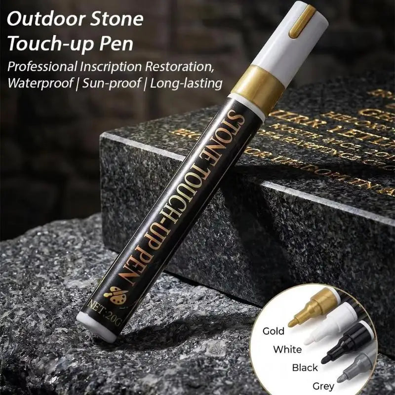 Waterproof Gravestone Marker Pen Fine Tip Oil-Based 8 Colors Gravestone Marker Pen PLUSH