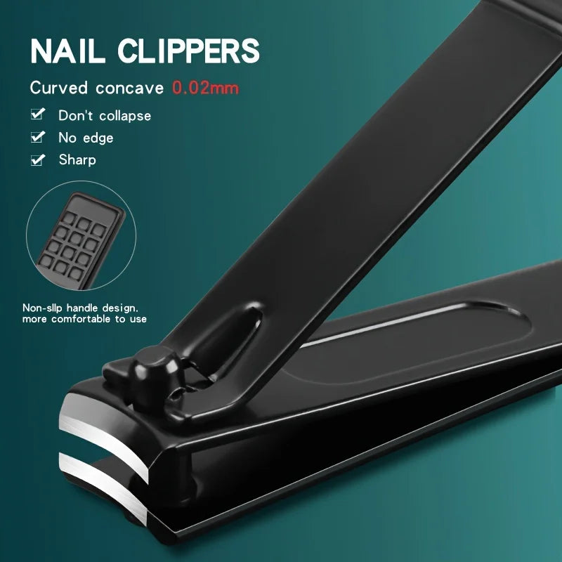 Stainless Steel Manicure & Pedicure Set 7–18 Pcs | Nail Kit Nail Grooming Kit PLUSH