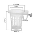 2-Pack Aquarium Plant Basket Holder | Fish Tank Hanging Cups Aquarium Plant Holder PLUSH 2Pcs