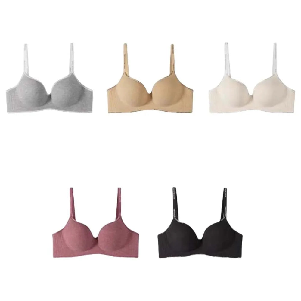 Women's Wireless Deep V Seamless Push-Up Bra – Yoga & Daily Seamless Wireless Bra PLUSH