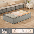Under Bed Storage Box – Flat Drawer Quilt & Clothes Organizer Under Bed Organizer PLUSH large