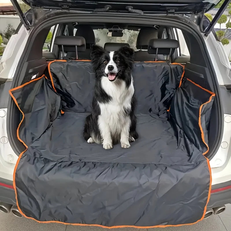 Waterproof Car Trunk Pet Mat – Washable Dog Seat Pad SUV Dog Car Trunk Mat PLUSH