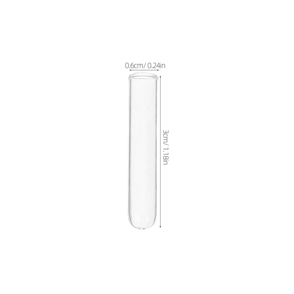 200pcs Borosilicate Glass Durham Tubes – Lab Fermentation Lab Fermentation Tubes PLUSH