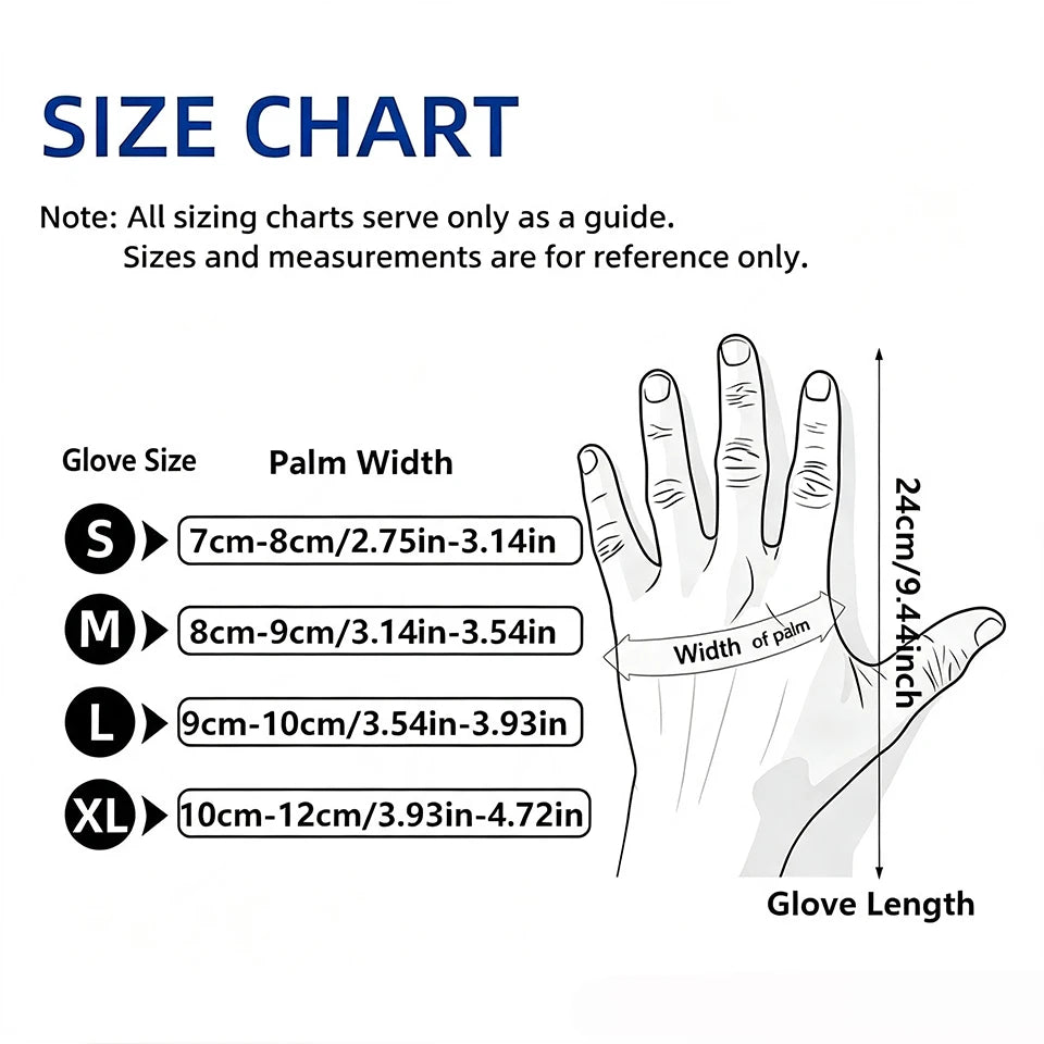 Disposable Black Nitrile Gloves – Food Safe, 10/40/100 Pack Disposable Nitrile Gloves PLUSH