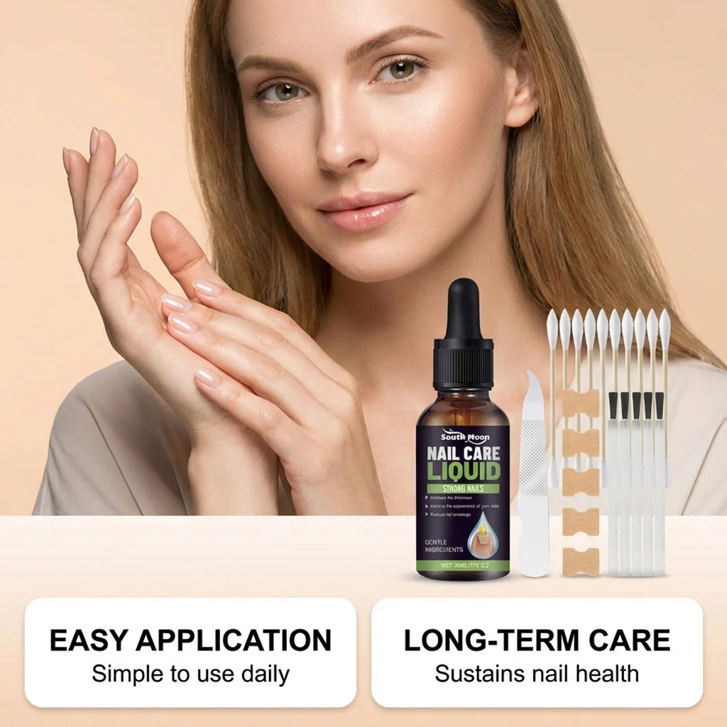 South Moon Tea Oil Nail Serum – Nourish & Strengthen 30ml Nail Care Serum PLUSH