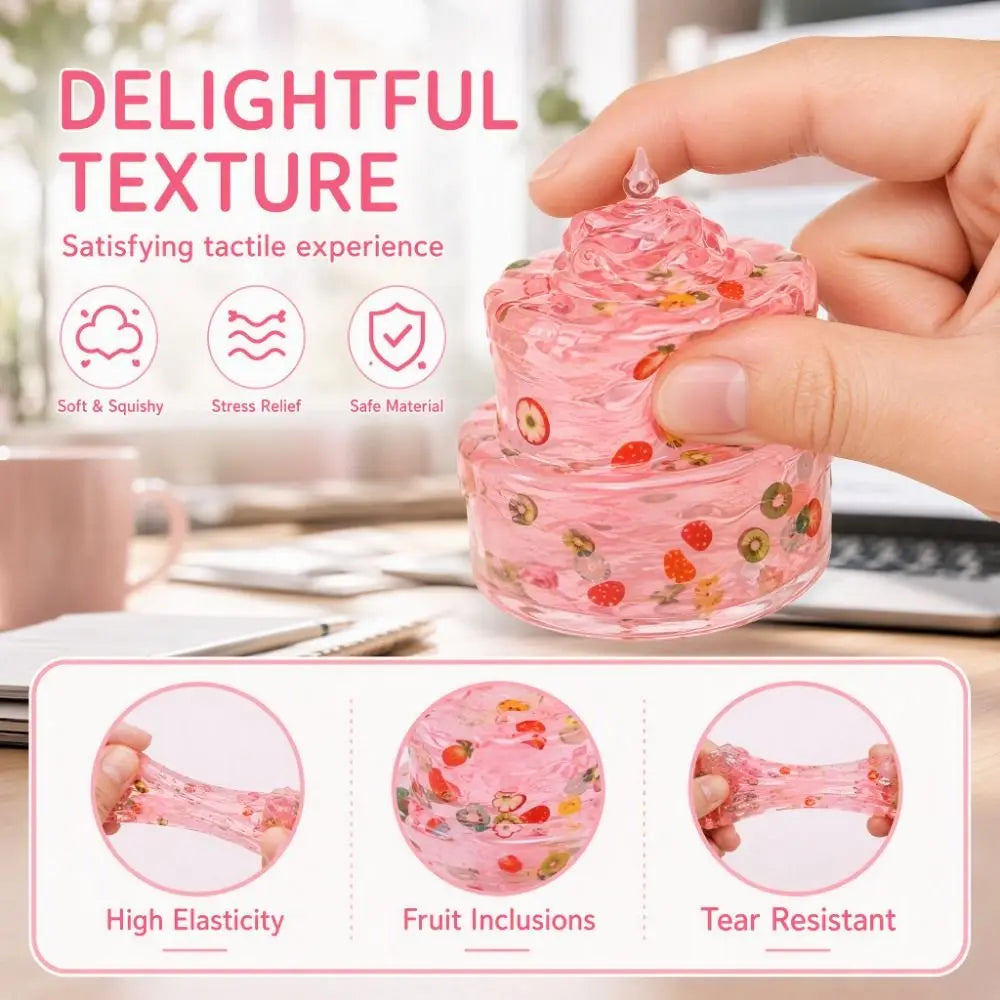 Santa Claus Christmas Squishy Toy – Slow Rise TPR Squeeze Squishy Squeeze Toy PLUSH