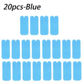 20pcs Elastic Kinesiology Tape Patches – Waterproof Cotton Sports Kinesiology Tape PLUSH Blue