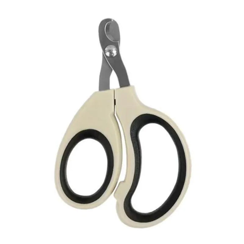Professional Pet Nail Clippers for Small Dogs, Cats & Rabbits Pet Nail Clipper PLUSH White Black