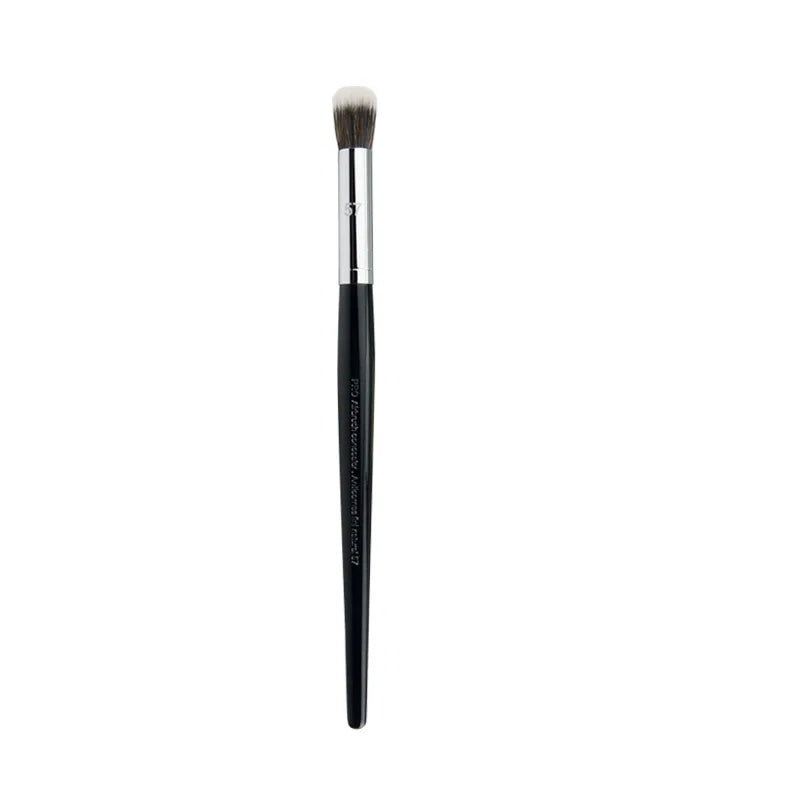 PRO #57 Round Concealer Brush – Vegan Synthetic Buffing Brush Concealer Makeup Brush PLUSH 57 Concealer Brush