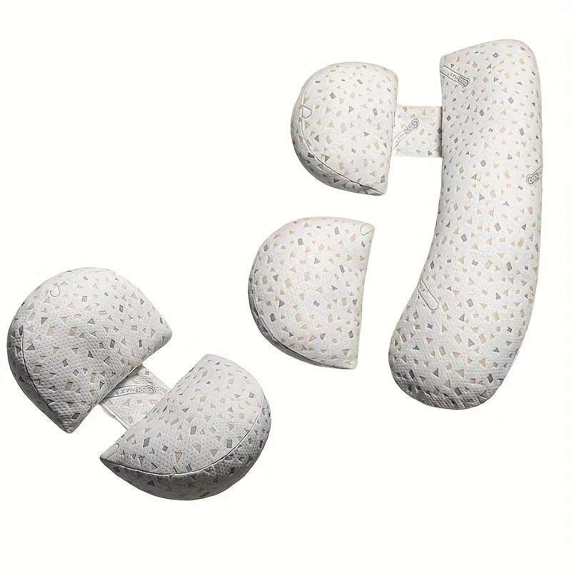 U-Shape Pregnancy Pillow | Soft Full Body Side Sleeper Support Pregnancy Body Pillow PLUSH