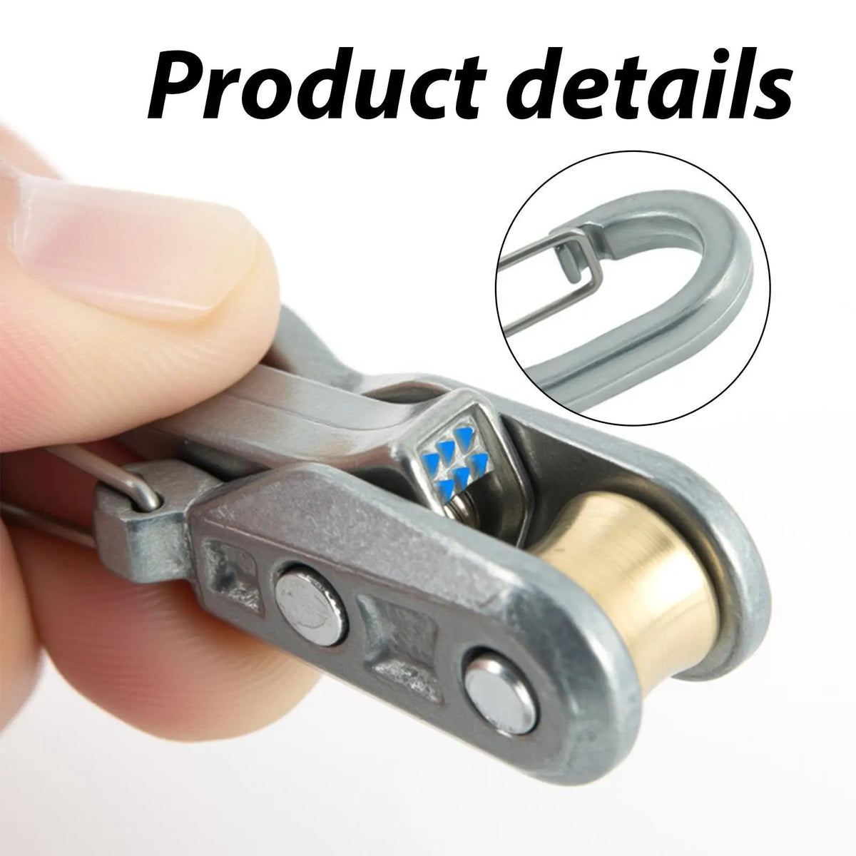 Tooyful Roller Tensioner – Zinc Alloy Rope Tightening Tool Rope Tensioner Tool PLUSH