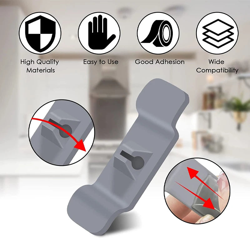 Kitchen Appliance Cord Wrapper & Cable Organizer Clips Cable Cord Organizer PLUSH
