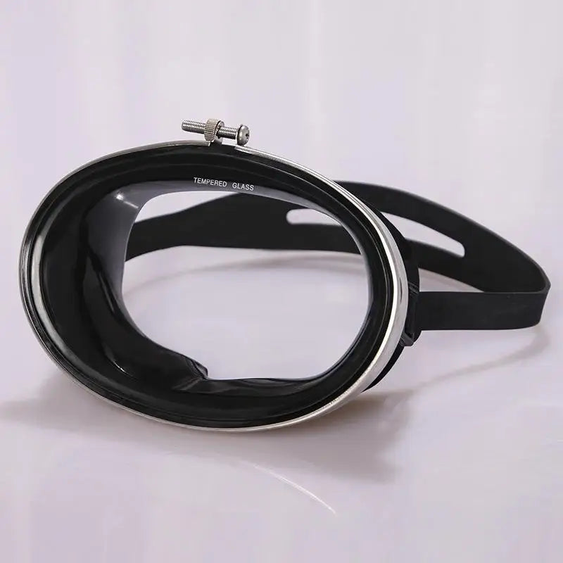 Panoramic Single Lens Diving Mask – Tempered Glass HD View Diving Mask PLUSH
