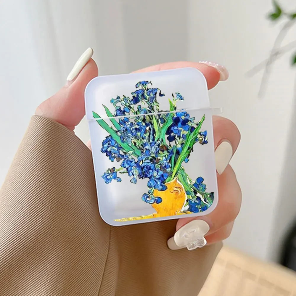 Van Gogh Art AirPods Case Cover – Fits All AirPods Models AirPods Case Cover PLUSH -3 for Airpods 4th