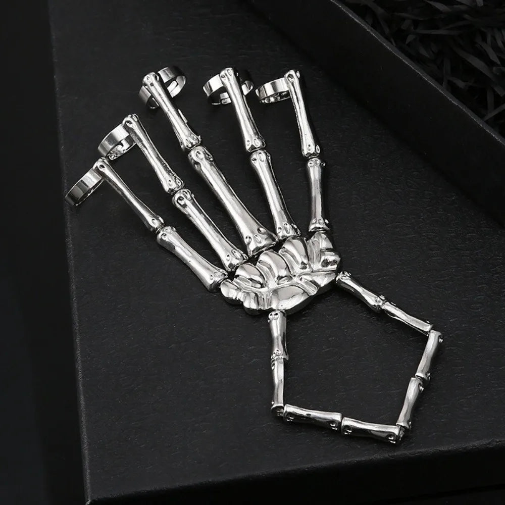 Ghost Hand Skull Claw Bracelet – Alloy Bangle for Women Fashion Bangle Bracelet PLUSH