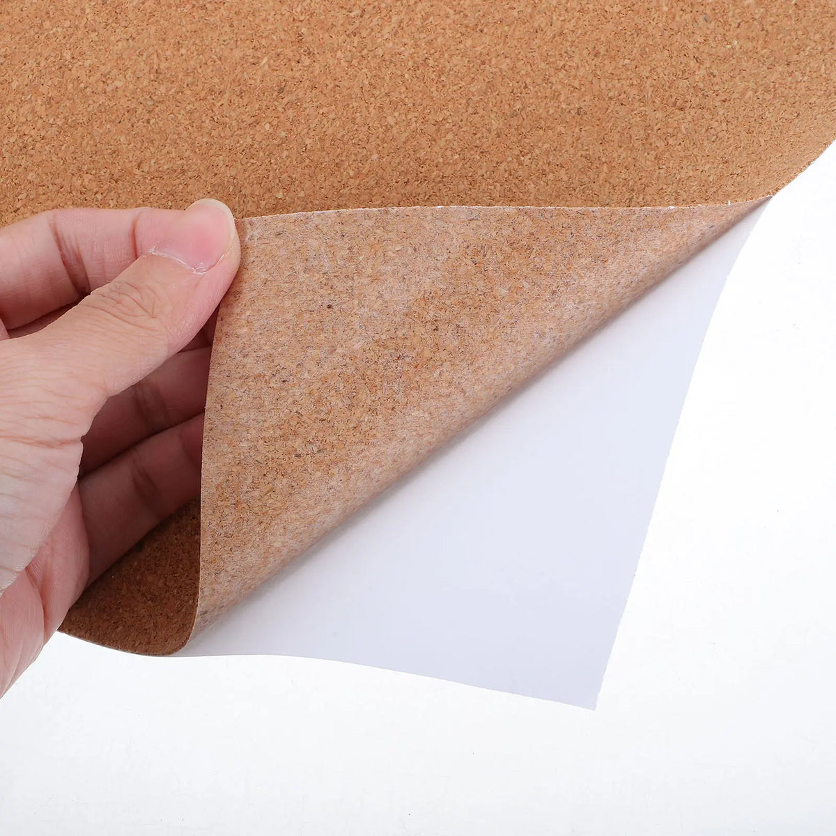 5pcs Self-Adhesive Cork Board Tiles – Pin & Bulletin Board Set Cork Board Tiles PLUSH