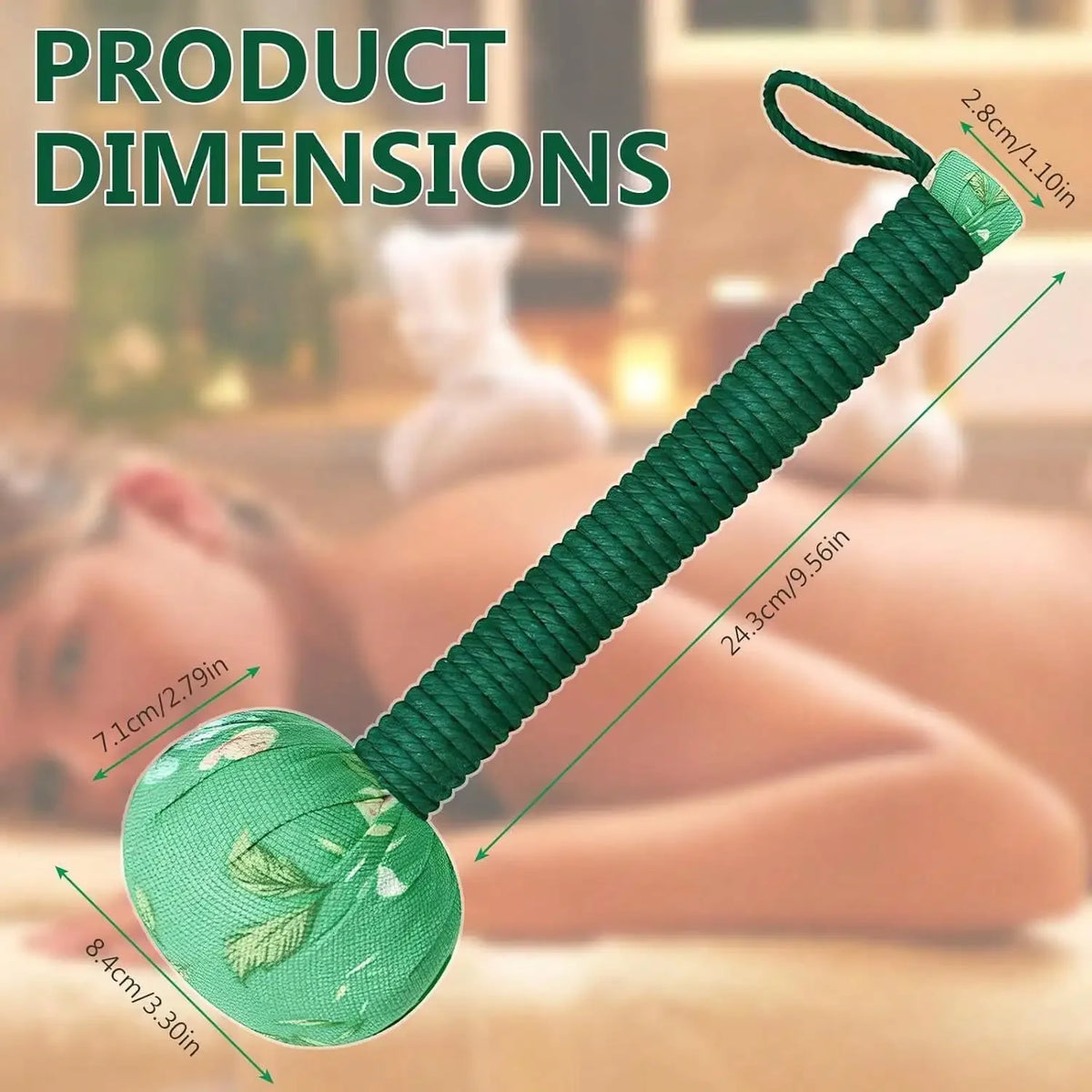 Wormwood Herb Percussion Massage Hammer | Body Massager Percussion Massage Hammer PLUSH