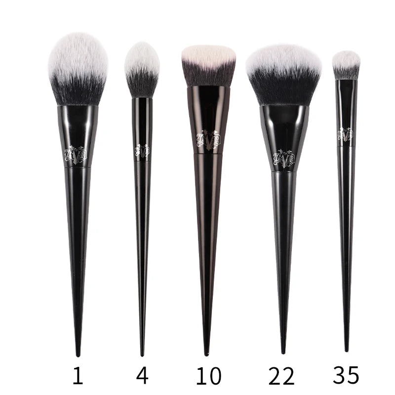 Kat Von D KVD Makeup Brush Set – Full Face & Eye Kit Makeup Brush Set PLUSH KVD 2-5-3 China Mainland