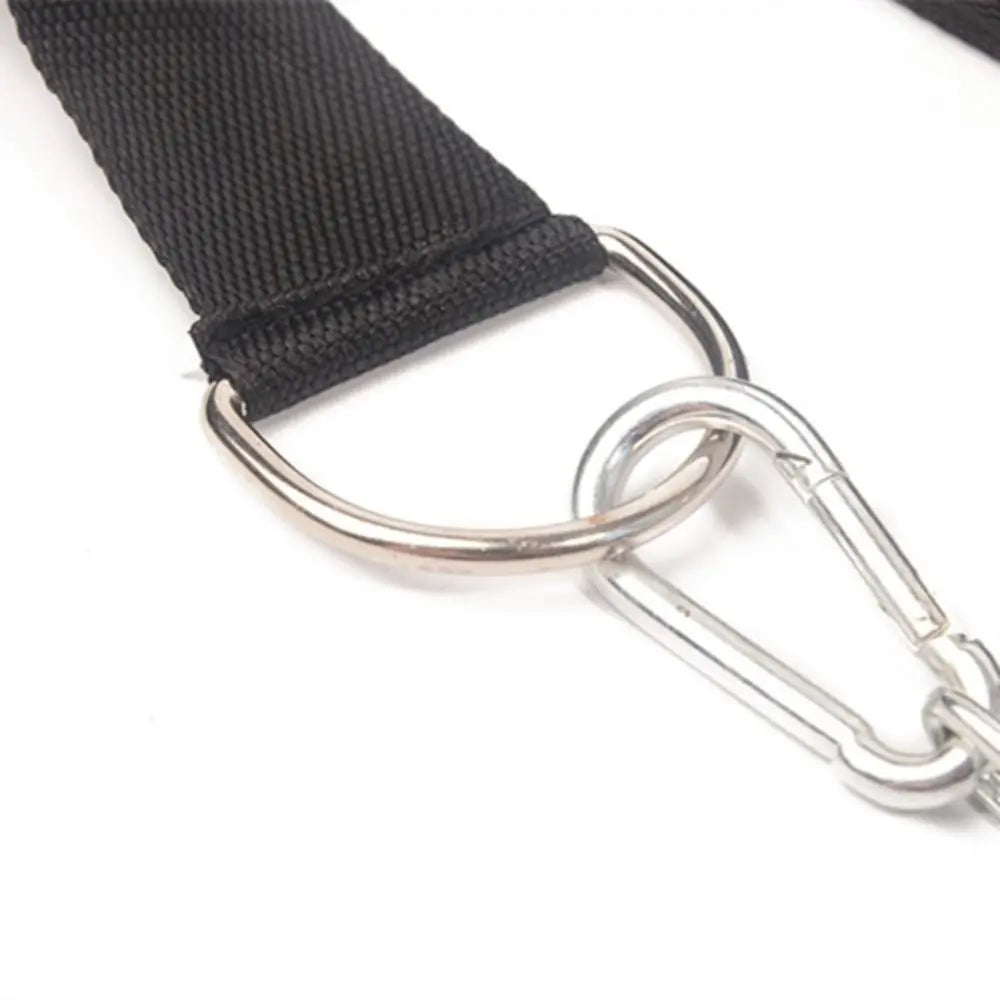 Adjustable Head Neck Harness with Chain | Strength Training Neck Training Harness PLUSH