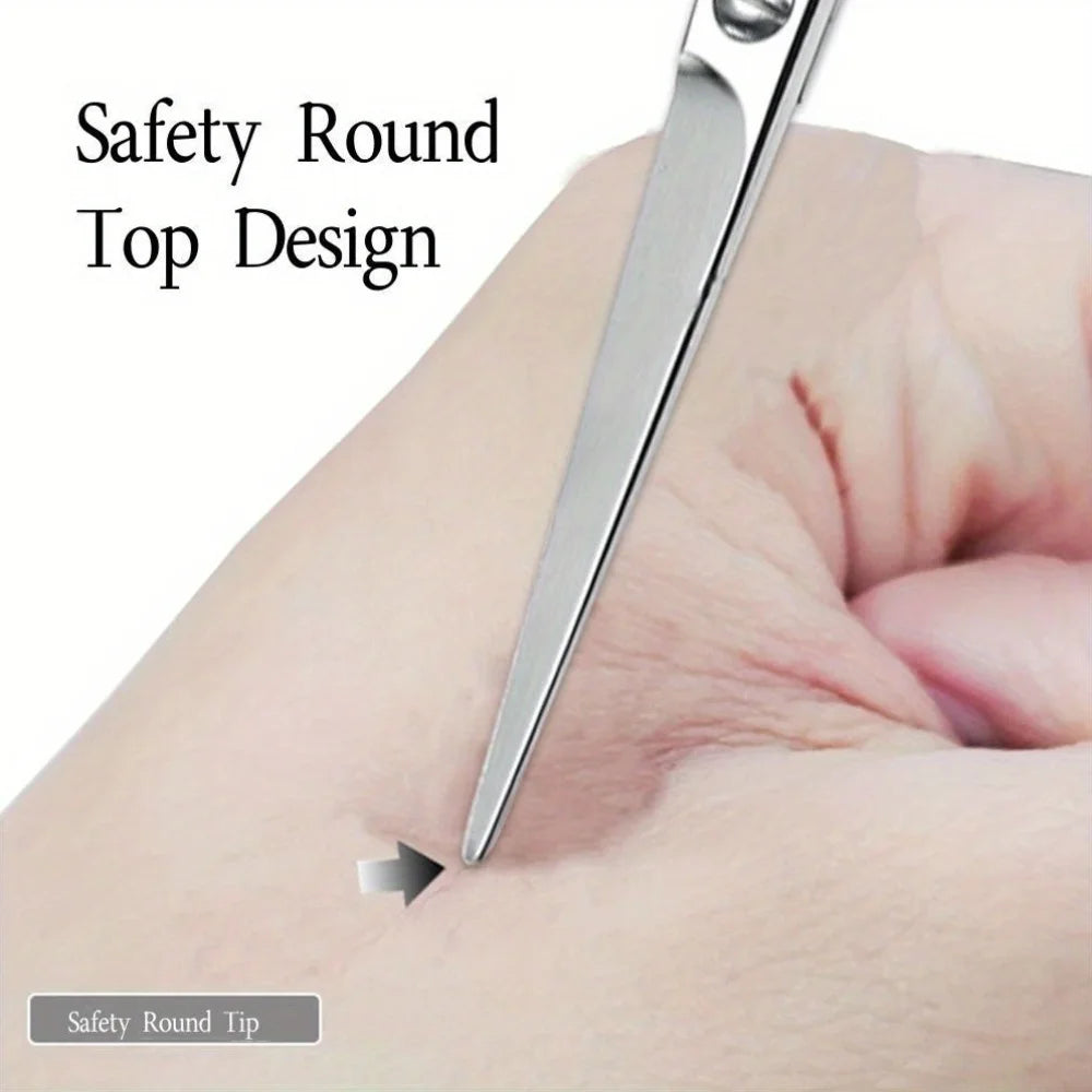 Stainless Steel Barber Shears – Haircut & Beard Scissors Barber Shears PLUSH