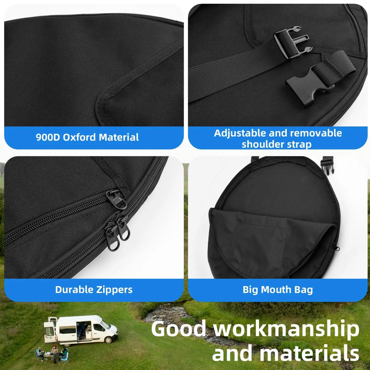 Privacy Tent Carry Bag | Waterproof Nylon with Shoulder Strap Tent Carry Bag PLUSH