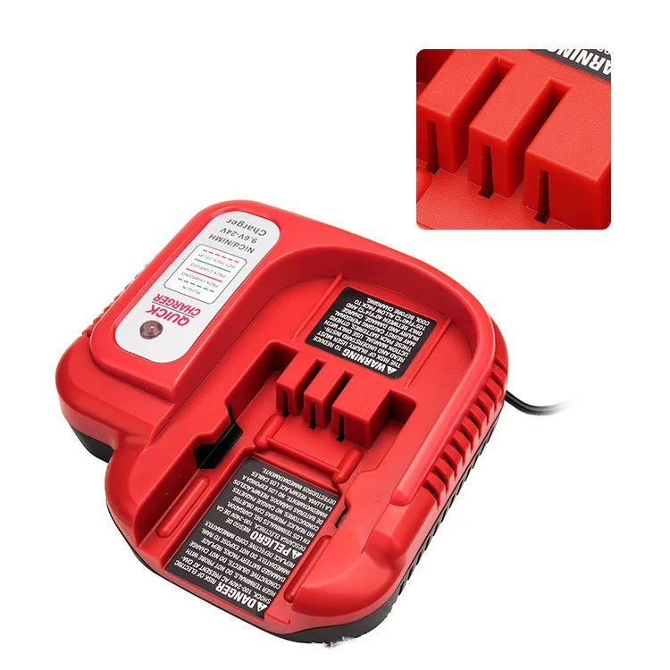 Fast Charger for Black & Decker Ni-CD Ni-MH 9.6V–18V Battery Power Tool Charger PLUSH