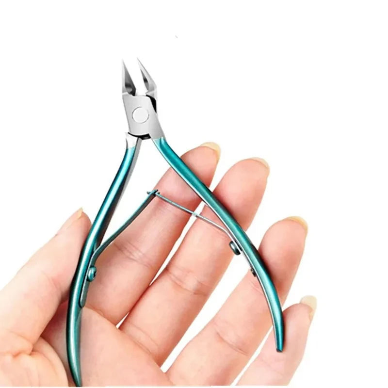 Stainless Steel Toenail Clipper Straight Blade Sharp Pointed Tip Toenail Clipper PLUSH