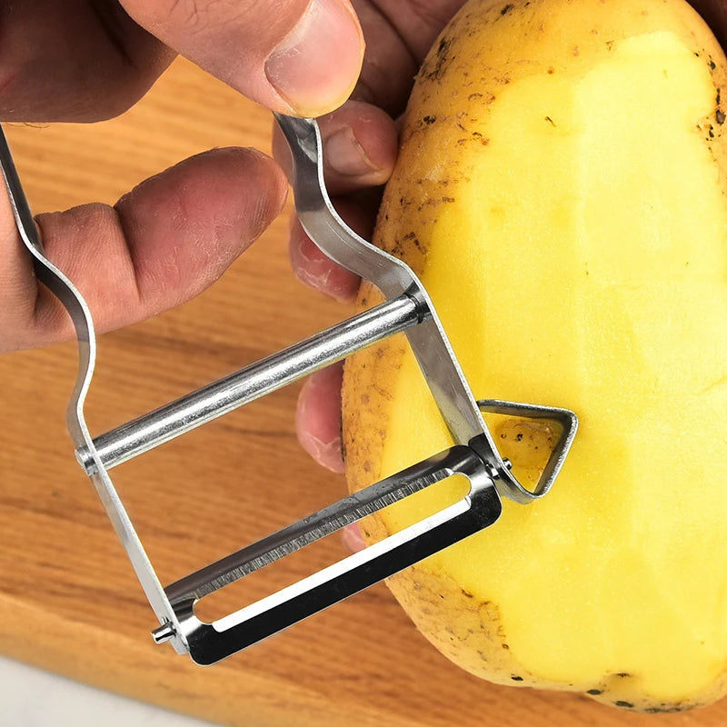 Stainless Steel Swivel Blade Vegetable & Fruit Peeler Vegetable Peeler PLUSH