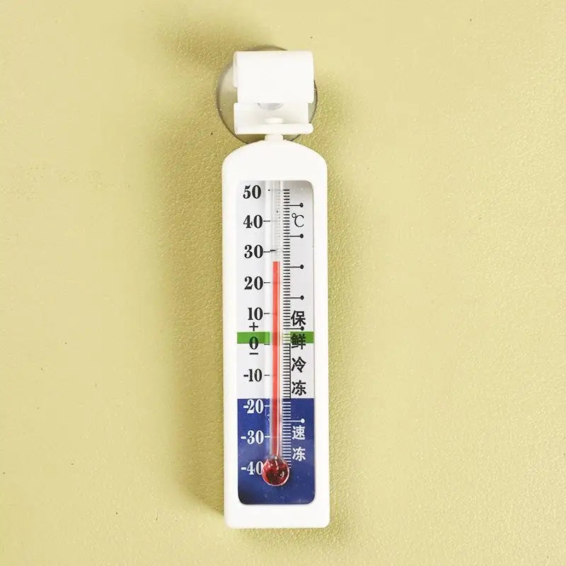 Fridge & Freezer Thermometer – Waterproof, Mercury-Free, ±1°C Refrigerator Thermometer PLUSH A