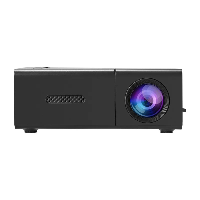 Portable 1080P Projector USB Remote – Phones, Tablets & Laptops Portable Projector PLUSH black USB Type-C