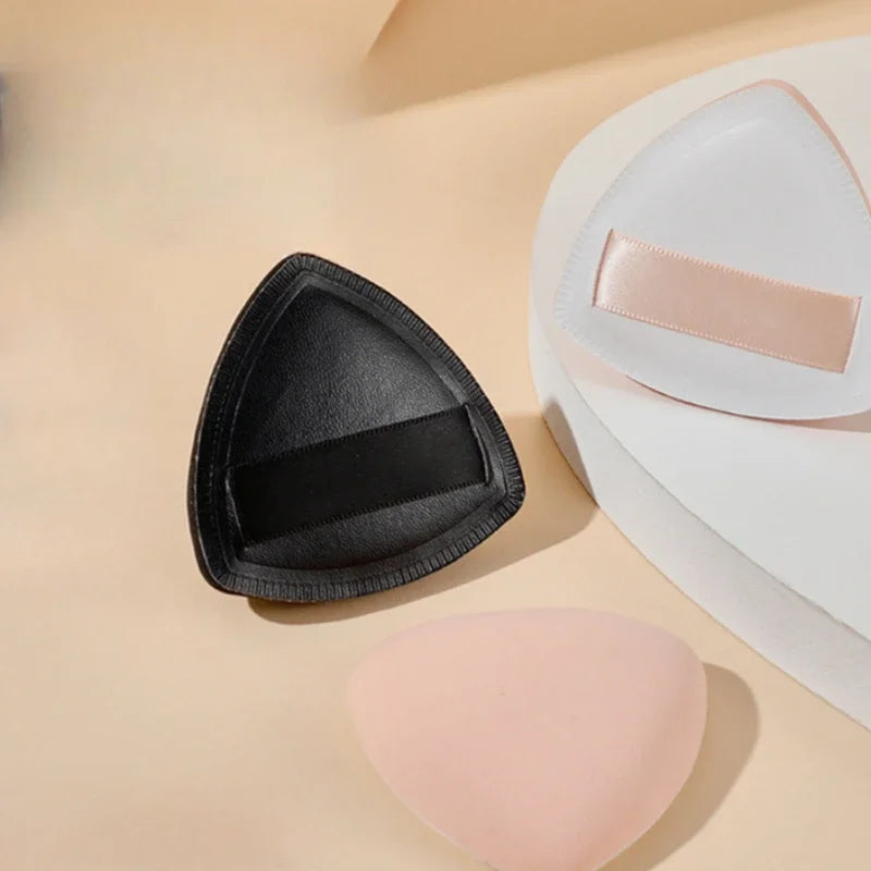 Black Pineapple Triangular Makeup Sponge Puff – 2 Styles Makeup Sponge Puff PLUSH