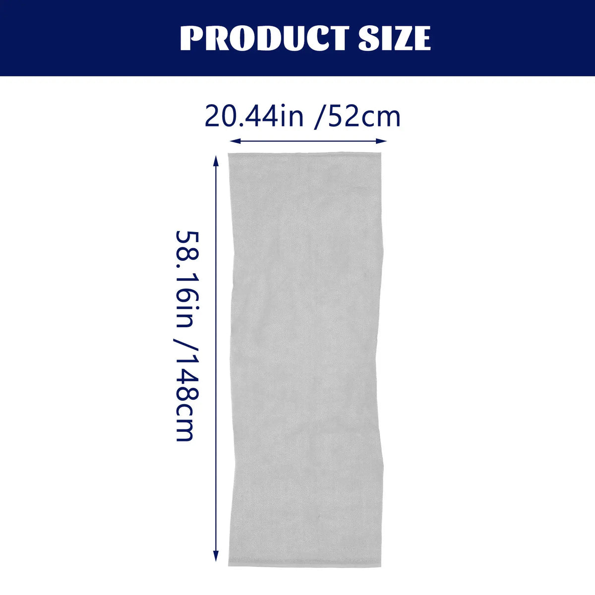 Foxnovo Speaker Grill Cloth Mesh Fabric 148x52cm – Silver Speaker Grill Cloth PLUSH Silver