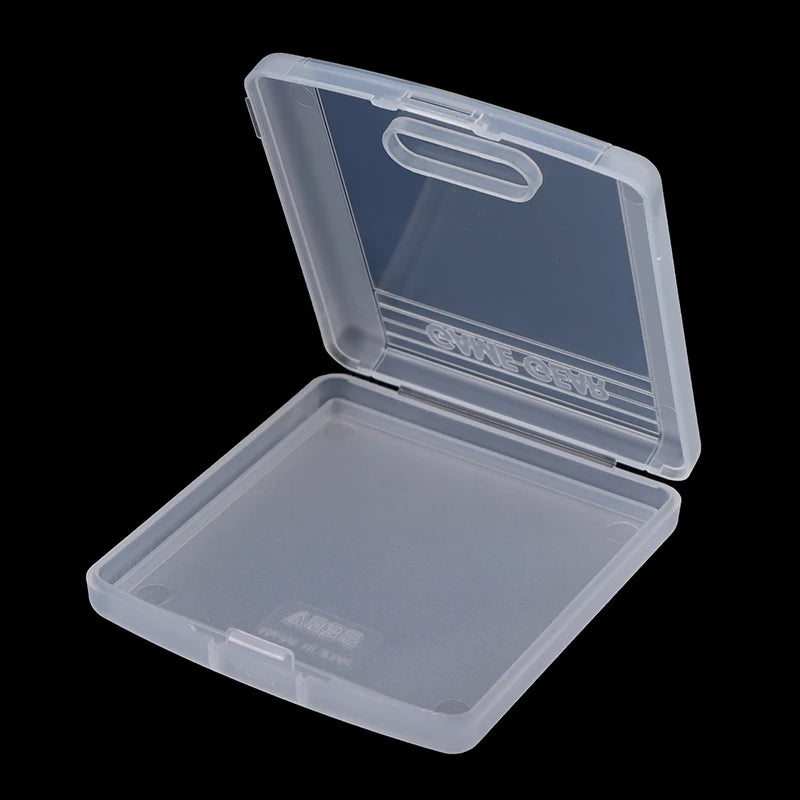 Clear Game Gear Cartridge Case – Protective Storage Display Box Cartridge Storage Case PLUSH