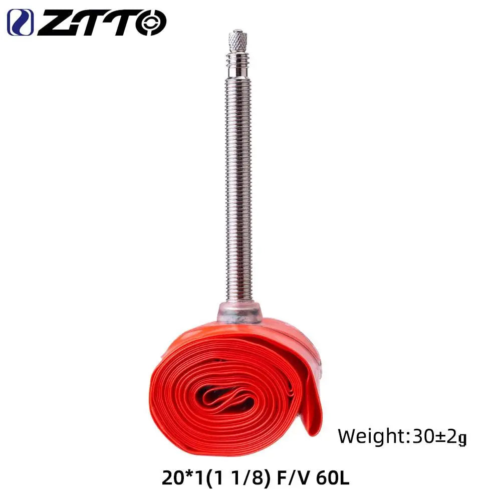 ZTTO TPU Bike Inner Tube French Valve 48/60/80mm Ultralight Bicycle Inner Tube PLUSH NO.5