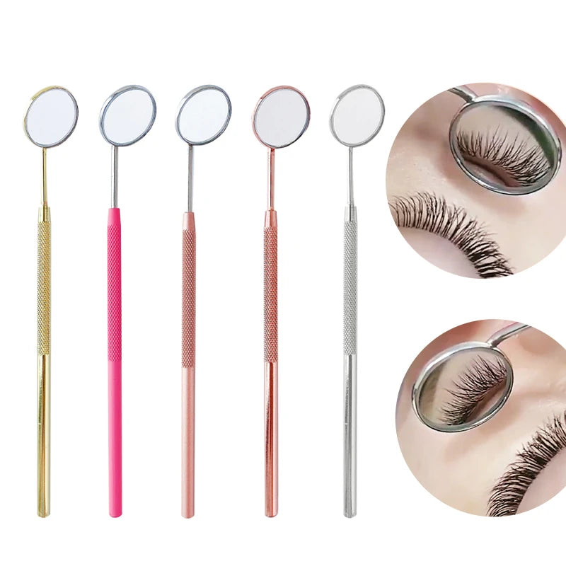 Dental Inspection Mirror – Oral Check & Eyelash Extension Dental Inspection Mirror PLUSH