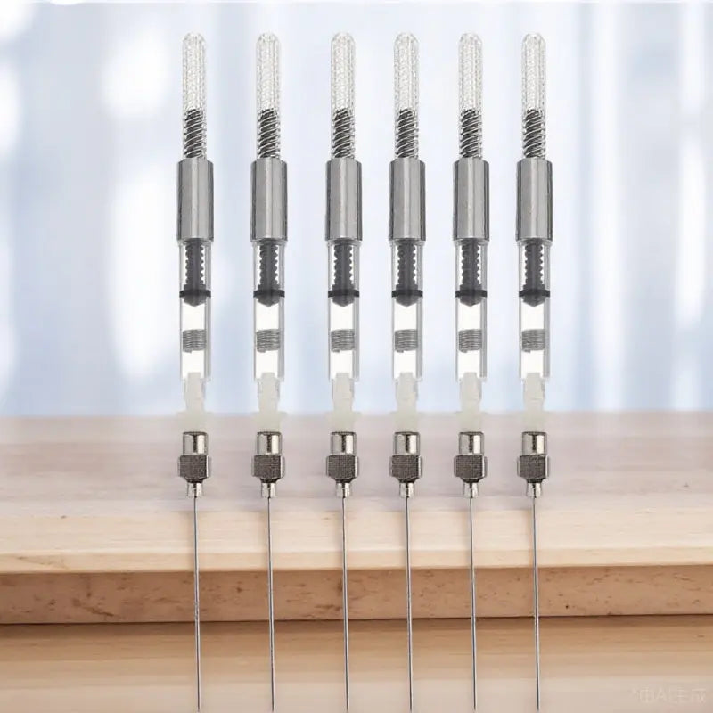 6-Pack Fountain Pen Ink Absorber Set – Reusable Filler Tool Pen Ink Filler Tool PLUSH
