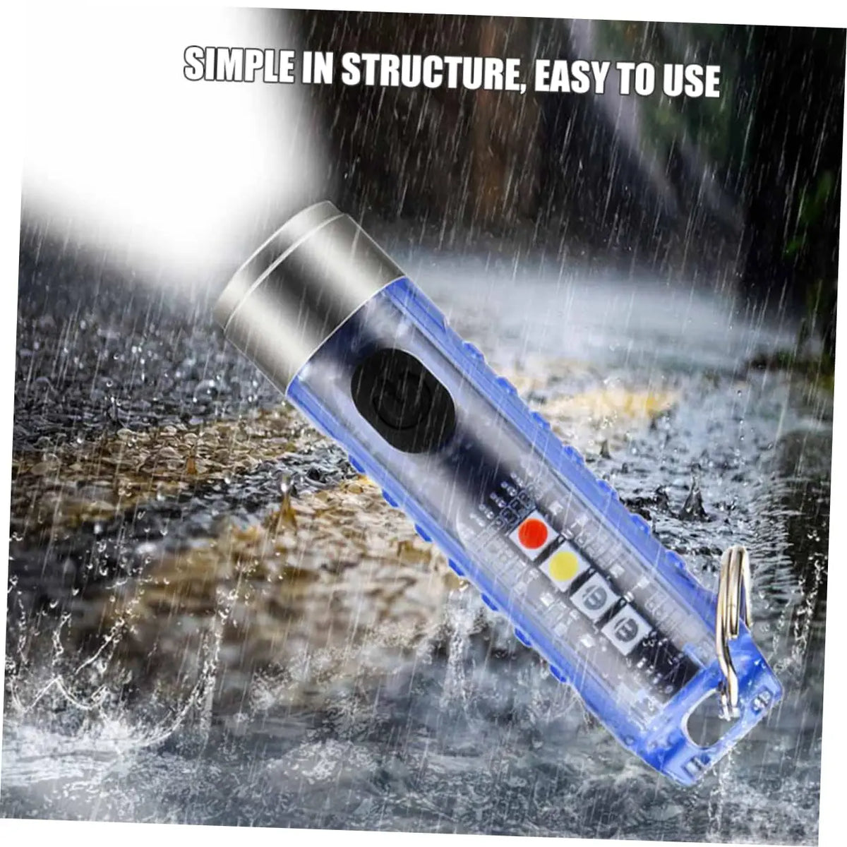Mini USB Rechargeable LED Flashlight – Magnetic & Waterproof LED Flashlight PLUSH