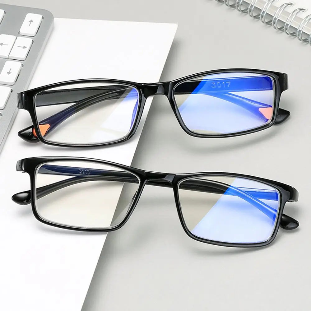 Ultralight Square Myopia Glasses – Anti-Reflective Unisex Frames Myopia Eyeglasses PLUSH