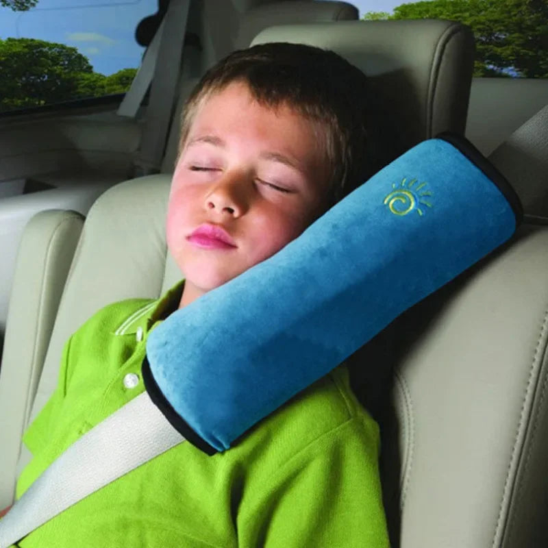 Kids Car Seat Belt Pillow – Plush Shoulder Cushion & Head Support Car Seat Belt Pillow PLUSH