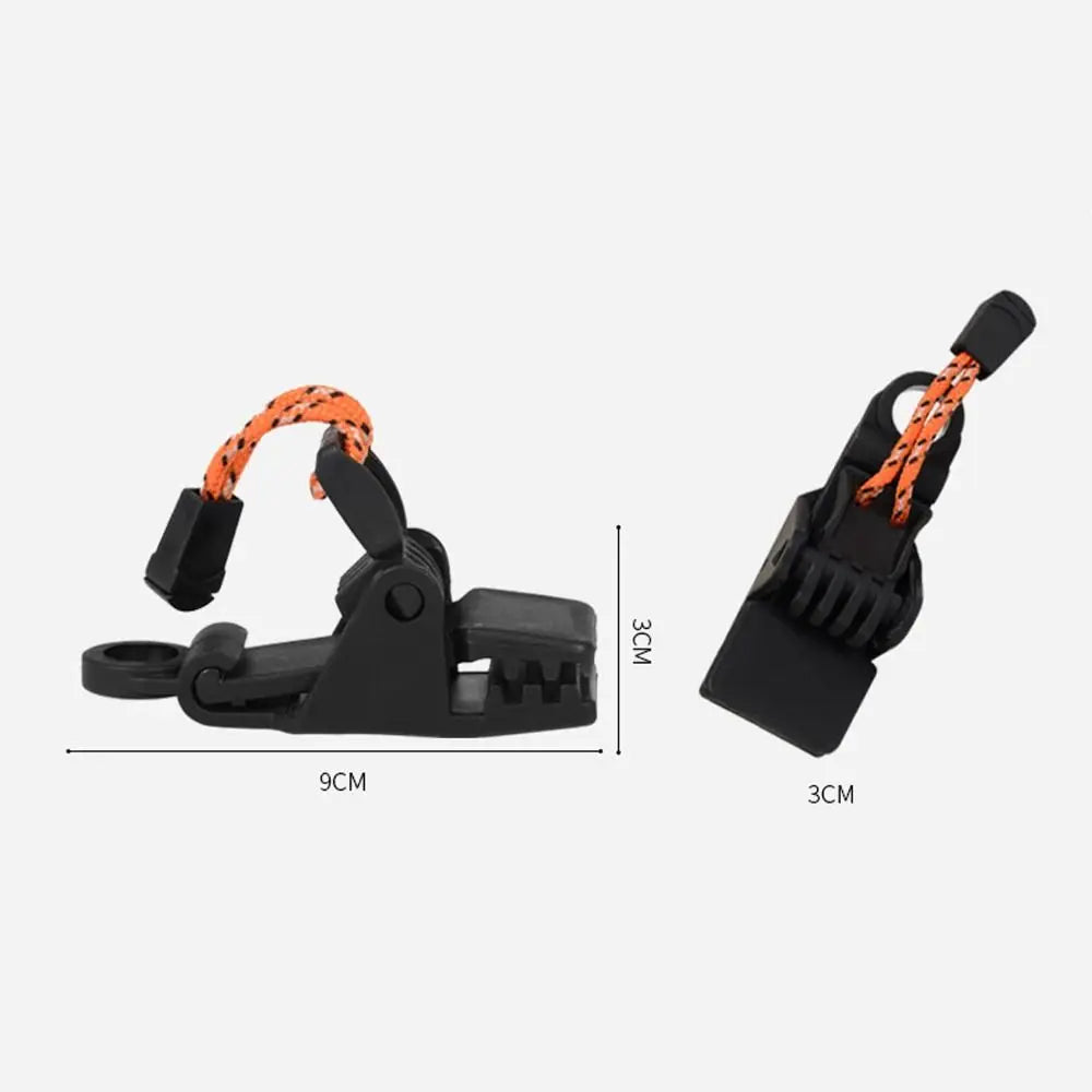 Windproof Tent Alligator Clip – Outdoor Tarp Clamp Tent Clip Clamp PLUSH