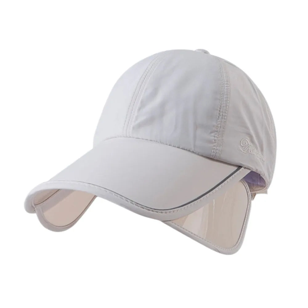 Wide Brim UV Protection Baseball Cap – Adjustable Women's Sun Hat Women's Sun Hat PLUSH Beige