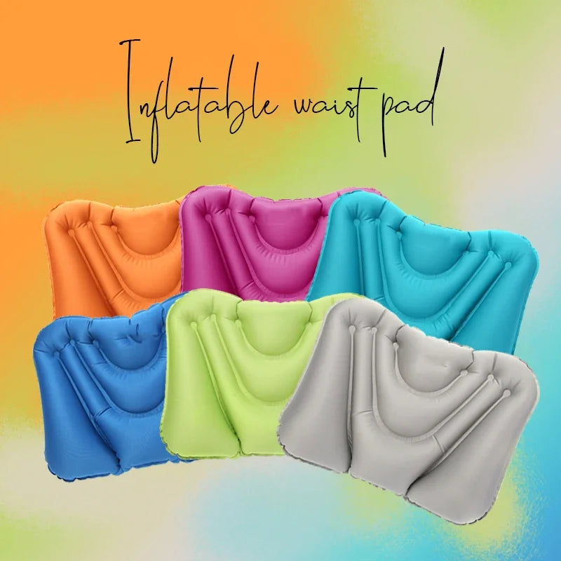 Inflatable Lumbar Support Pillow – Office, Car & Travel Cushion Inflatable Lumbar Pillow PLUSH