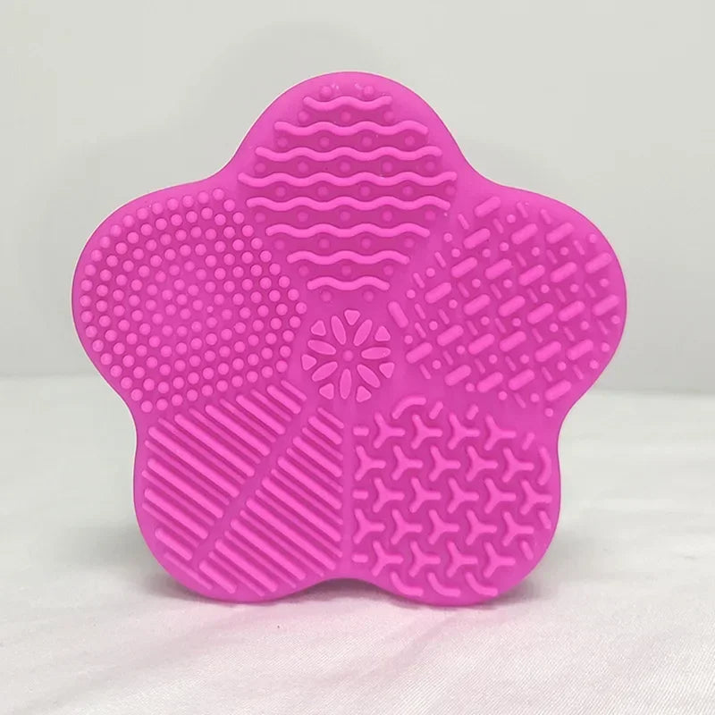 Seashell Silicone Makeup Brush Cleaner Scrubber Pad Brush Cleaner Pad PLUSH No.7